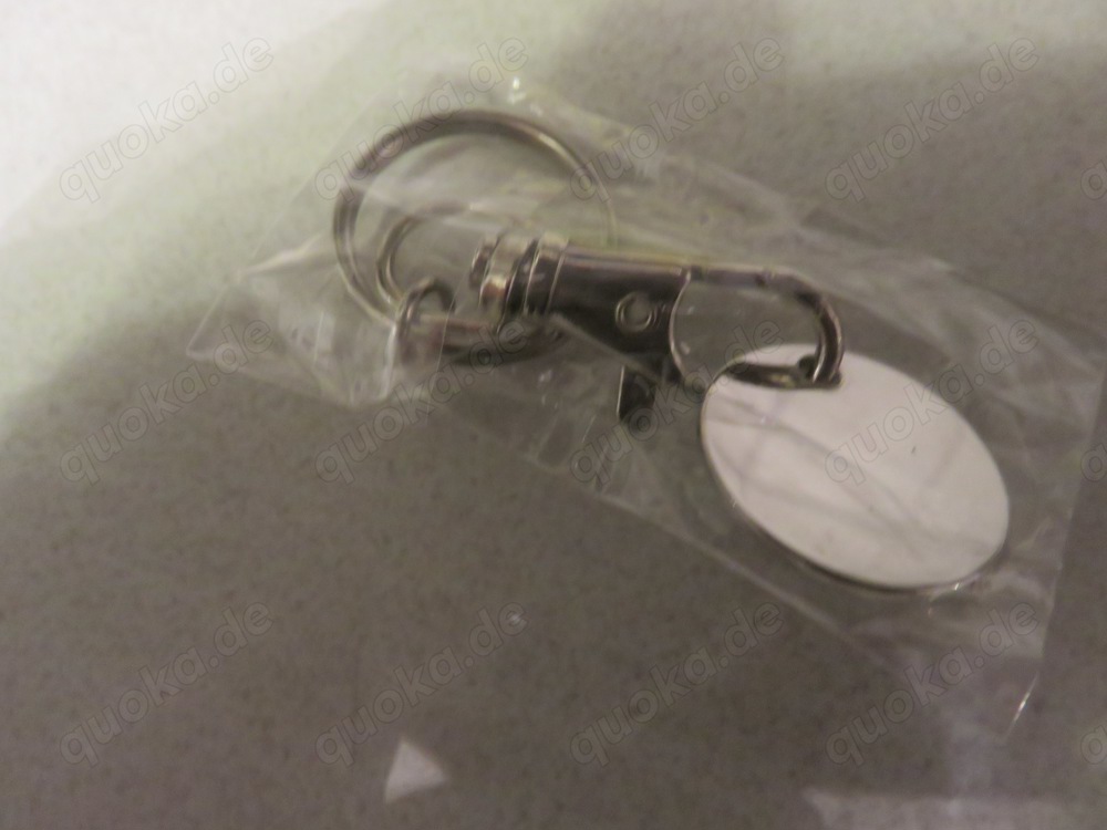 Schlüsselanhänger mit Einkaufswagenchip