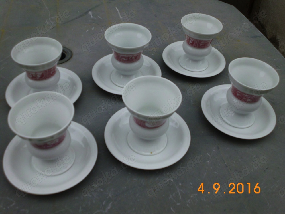 Rüdesheimer Kaffee 12 teilig, 6 Gedecke, Asbach Uralt