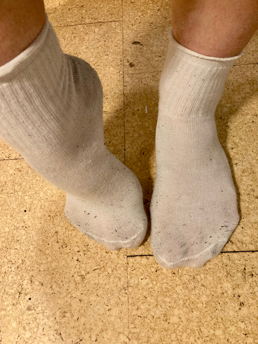 Socken getragen 