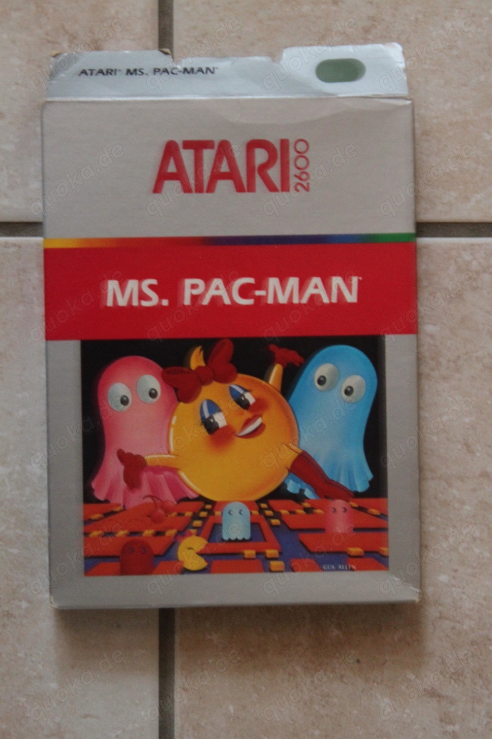 Atari 2600 Ms.Pac Man "Sammlerstück"  CIB abzugeben !