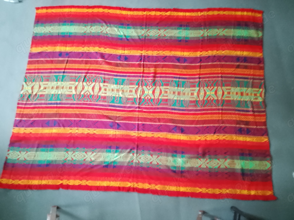 Wolldecke aus Ecuador Wolldecke aus Ecuador