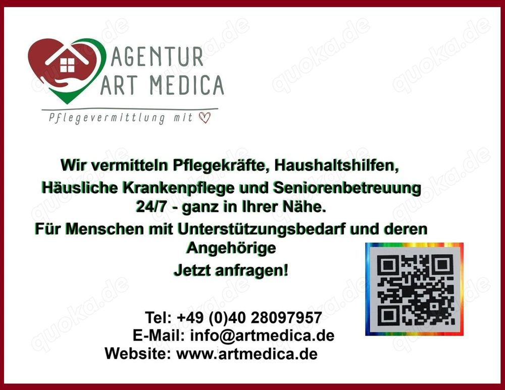 Pflegekraft aus Osteuropa Pflegevermittlung von Pflegekräften 24 Stunden Pflege Betreuung Travemünde