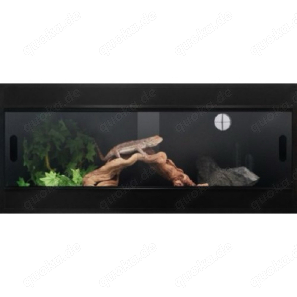 Terapod Vivarium 36" Terrarium schwarz 