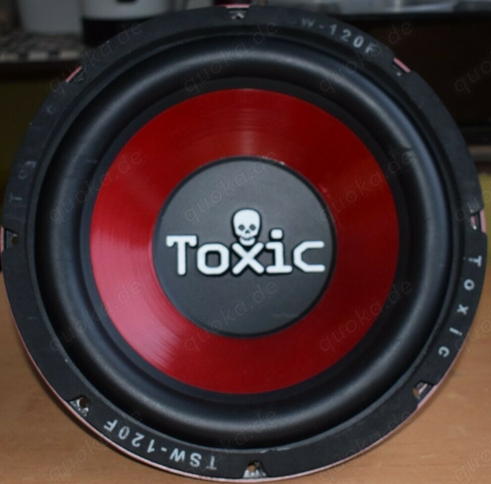 Toxic Subwoofer 1000 Watt, Stabi 3 Farad