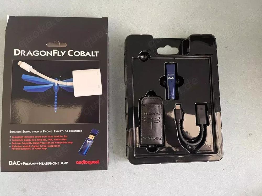 Neuwertig Dragonfly Cobalt DAC + Original iPhone Adapter