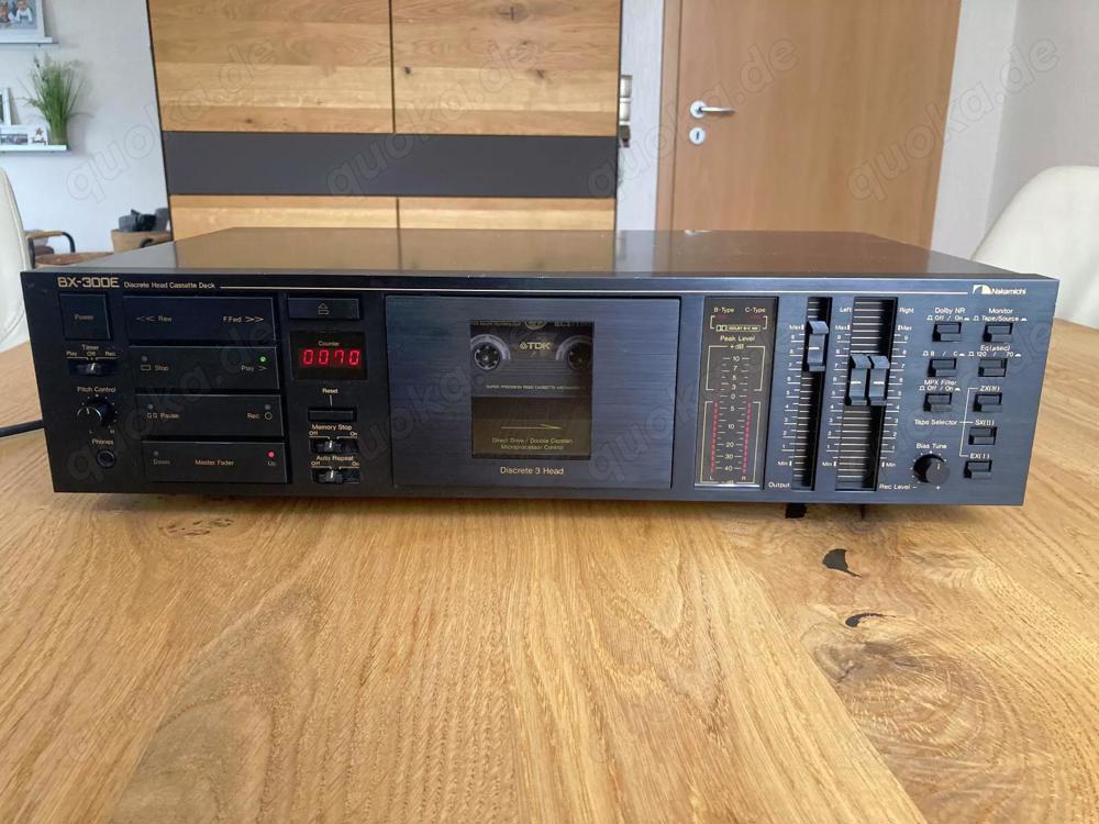 NAKAMICHI BX300E High-End Tapedeck 3 Kopf