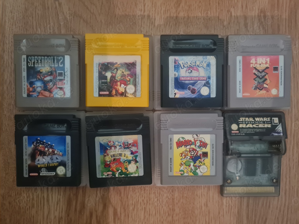 Nintendo Game Boy GameBoy Spiele GB