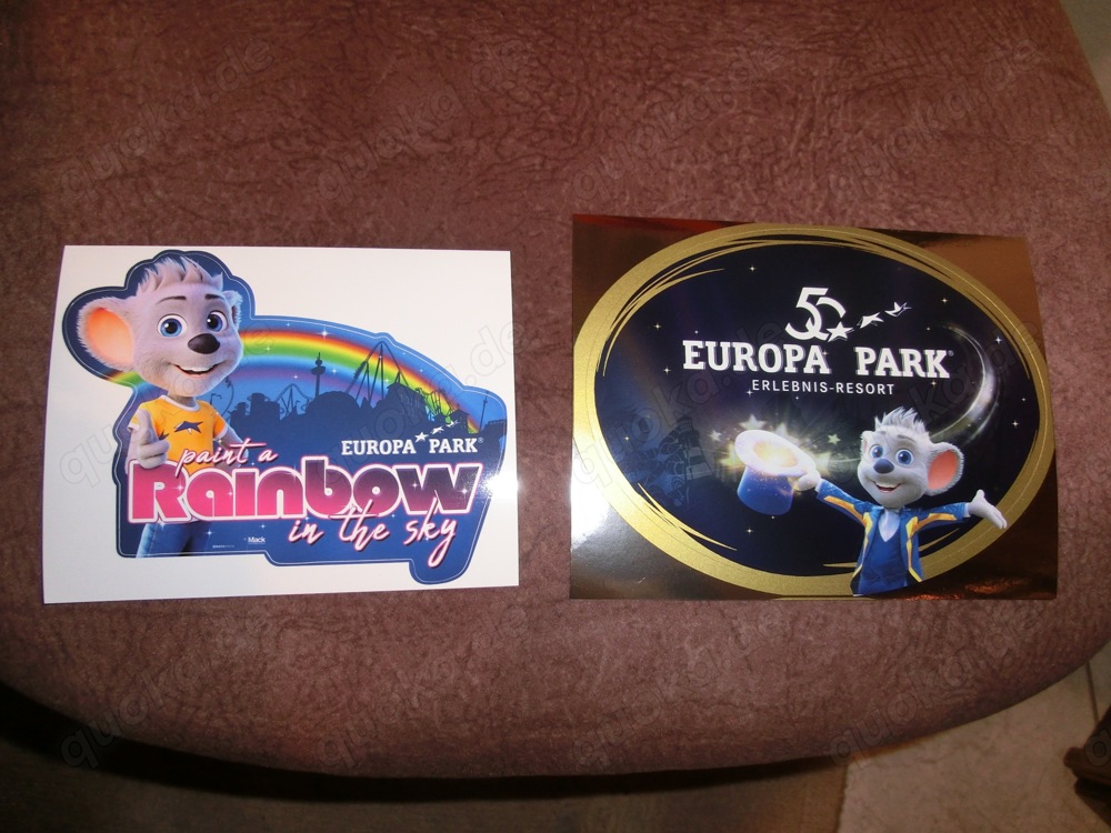 Aufkleber Europapark  Neu
