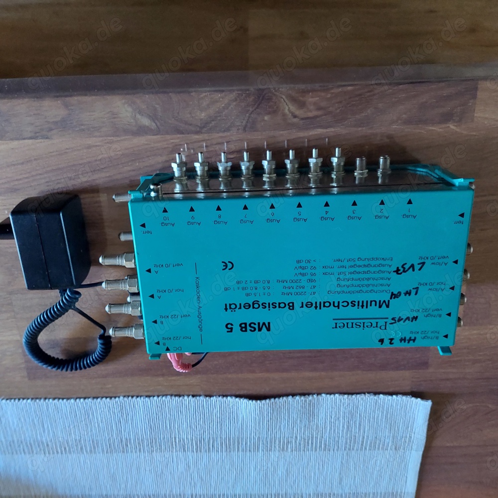 Preisner MSB 5 Multischalter Basisgerät