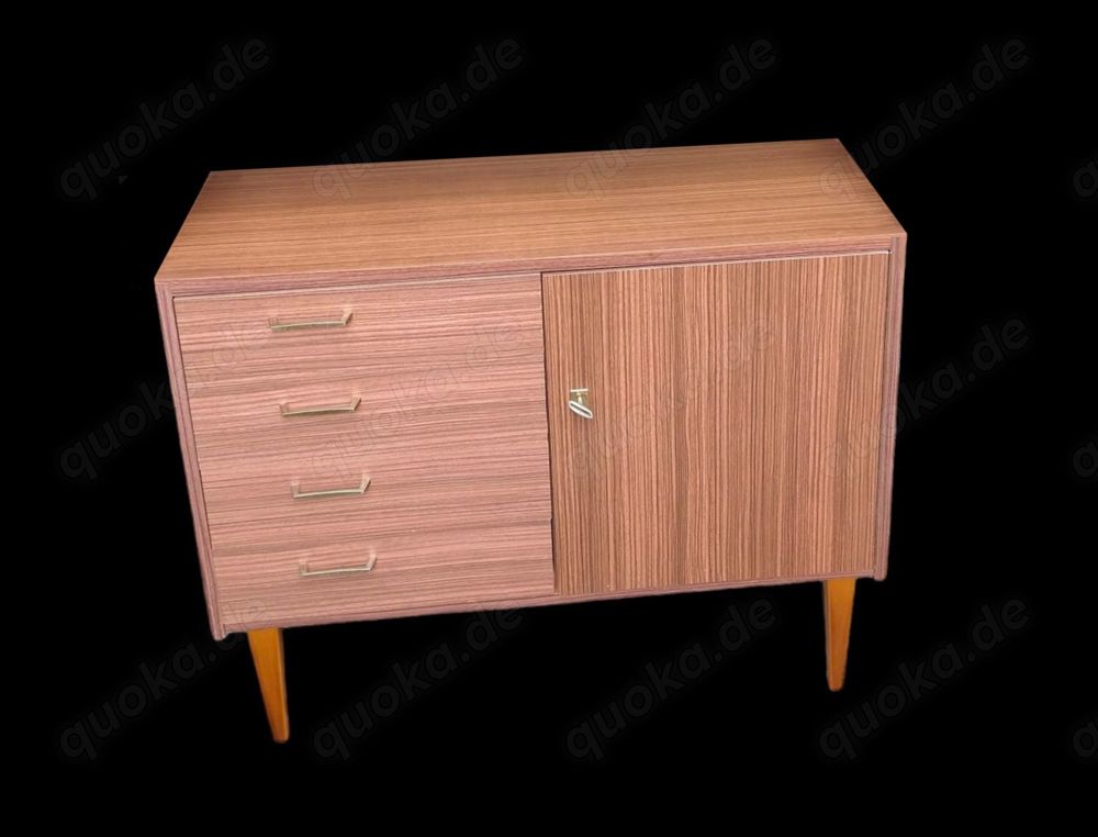 3K Kommode 60er  Vintage retro Mid century