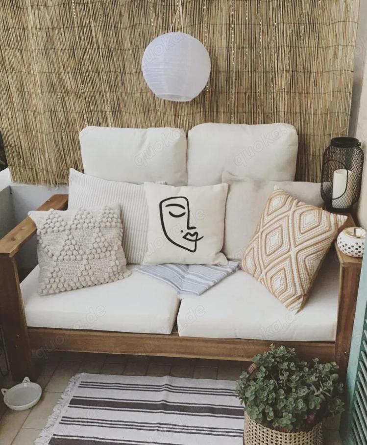 Neues Gartensofa Viola Gartenlounge (ausziehbar) von Atiaro