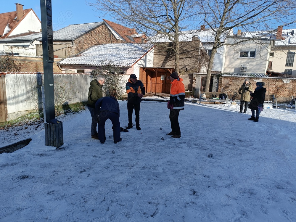 Boulespiel zu jeder Zeit 