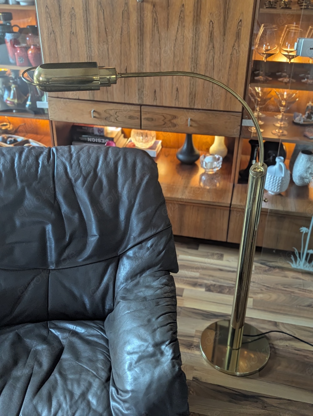 Florian Schulz Exe Stehlampe Messing