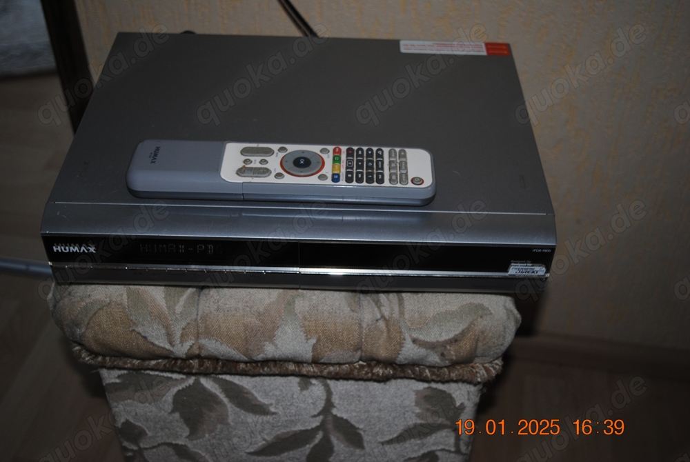 SAT-Receiver Humax iPDR-9800 mit Fernbedienung gebraucht