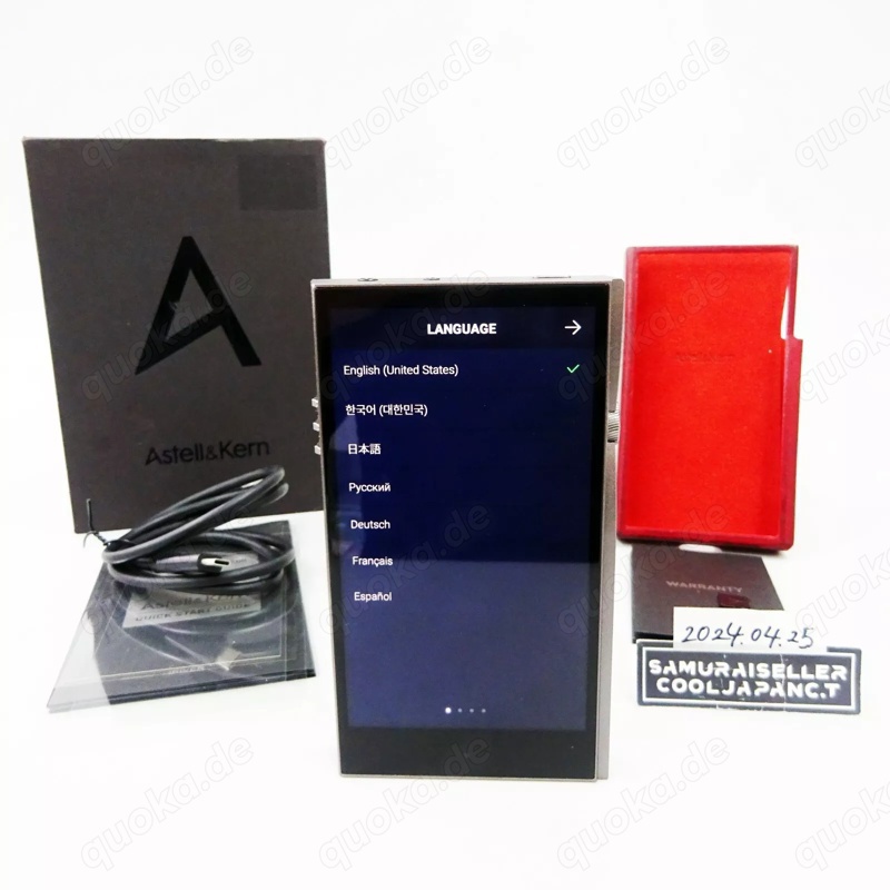 Astell & Kern A & futura SE100 Audio Player AK-SE100-TS
