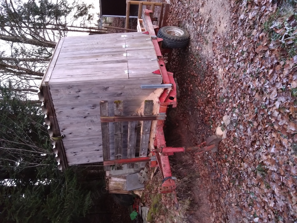 Landwirtschaftlicher Sägemehl Anhänger 