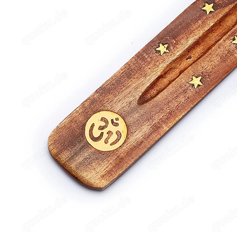 Räucherstäbchenhalter Om, Buddha, Mond, Ying Yang
