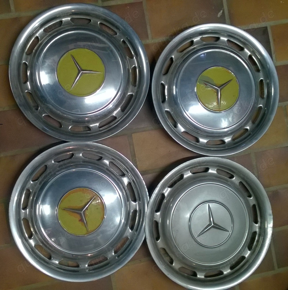 4 Radzierblenden MercedesBenz 14Zoll 4Stück Radkappe W109 W110 W114 W115 W123 W126
