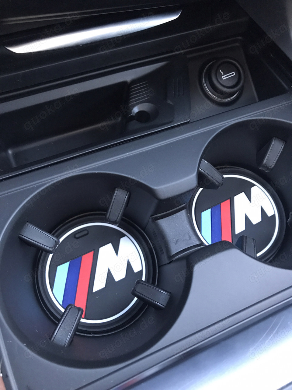 BMW Antirutschmatte 65mm  Neu Becher Einsatz