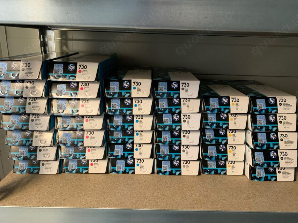 HP Tintenset Nr.730   Abgabe einzeln ab 65,00 oder komplett.