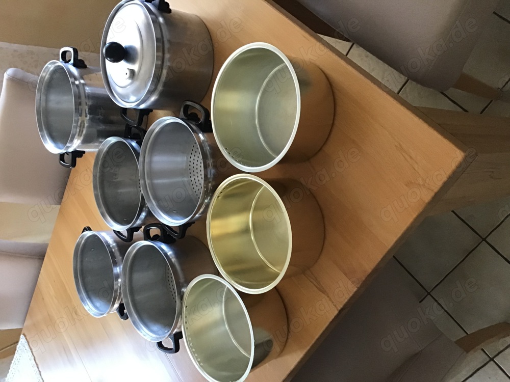 Dampfgarset Aluminium 10 teilig Dampfgarset Aluminium 10 teilig
