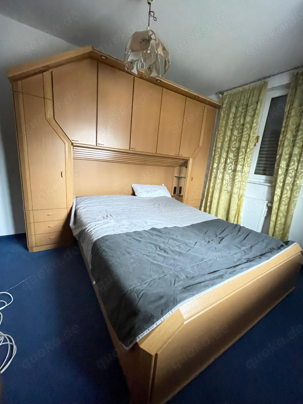 Schlafzimmer Milano mit Überbau  Eiche natur von Segmüller