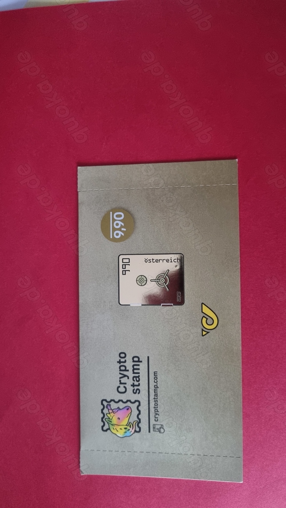 Crypto Stamp Österreich 2023 "Schnuller" ungeöffnet