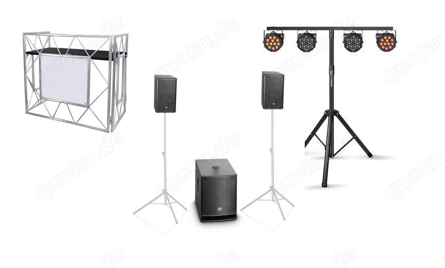 Musikanlage-PA-Anlage Boxen Stative Licht&Zubehör MIETEN!!!!!!