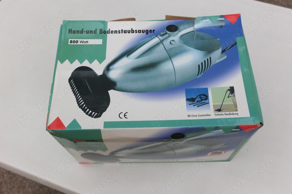 Handstaubsauger beutellos, fast nicht benutzt