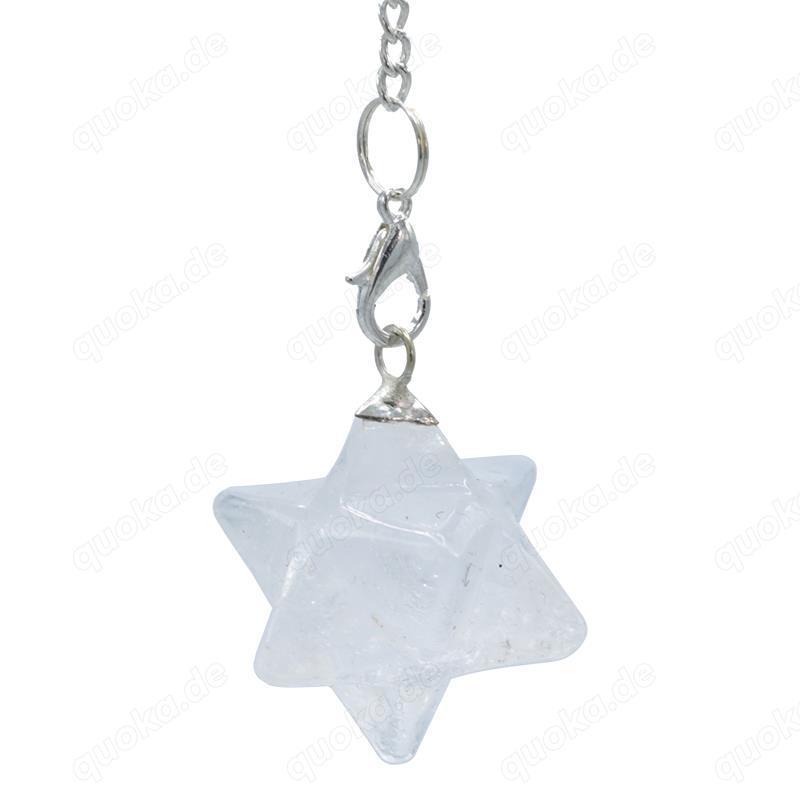 Merkabapendel - Bergkristall