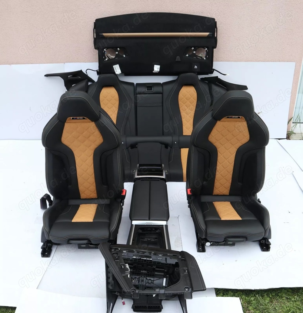 BMW 8' F93 M8 M sport Sitze HEJA Leather Alcantara