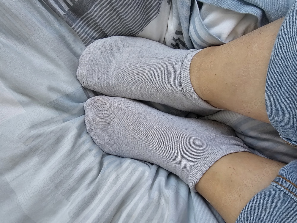 Getragene Socken 