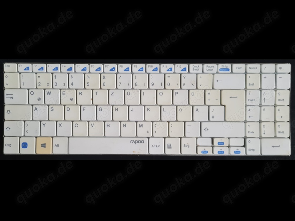 ZU VERSCHENKEN Bluetooth-Tastatur Rapoo, funktioniert