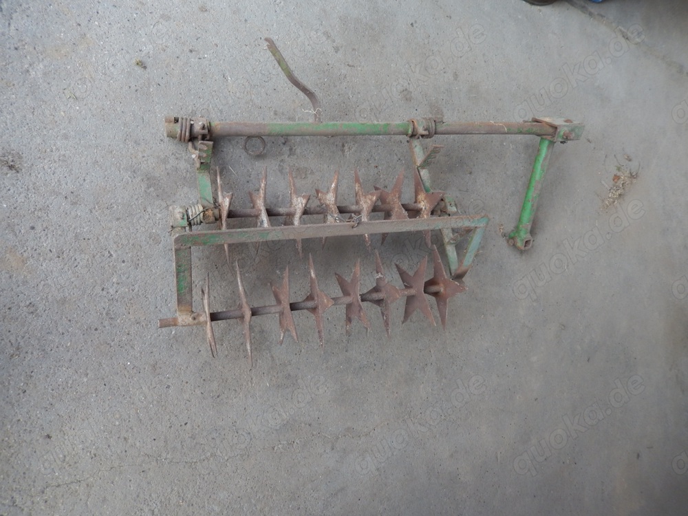 Anbau -Krümler für 2-Schar-Beetpflug, älteres Modell