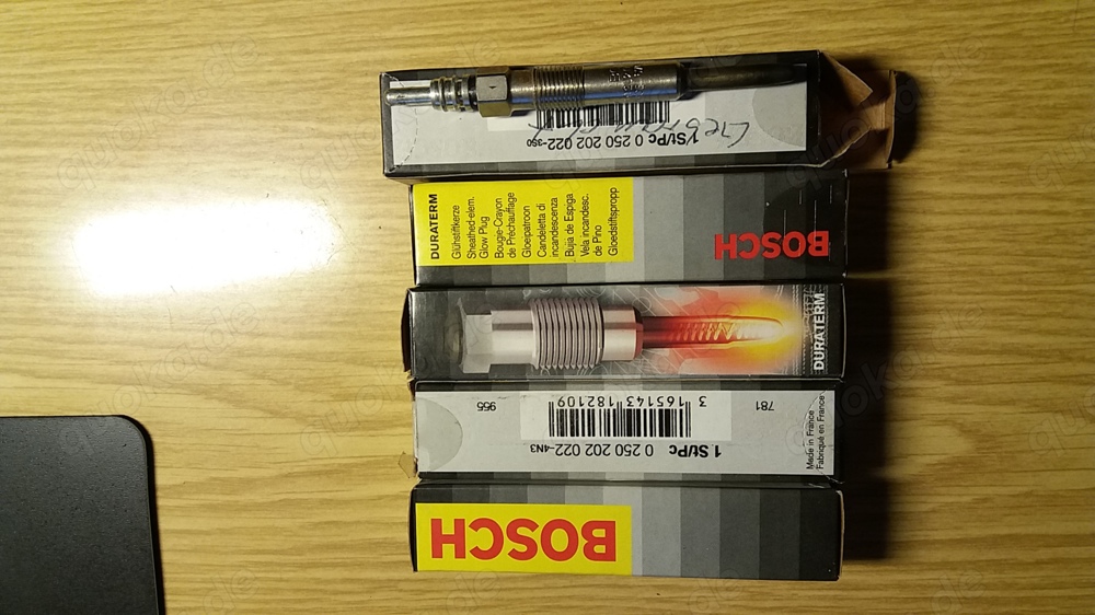 Bosch   Glühkerze Glühkerzen 5 St. 4 NEU