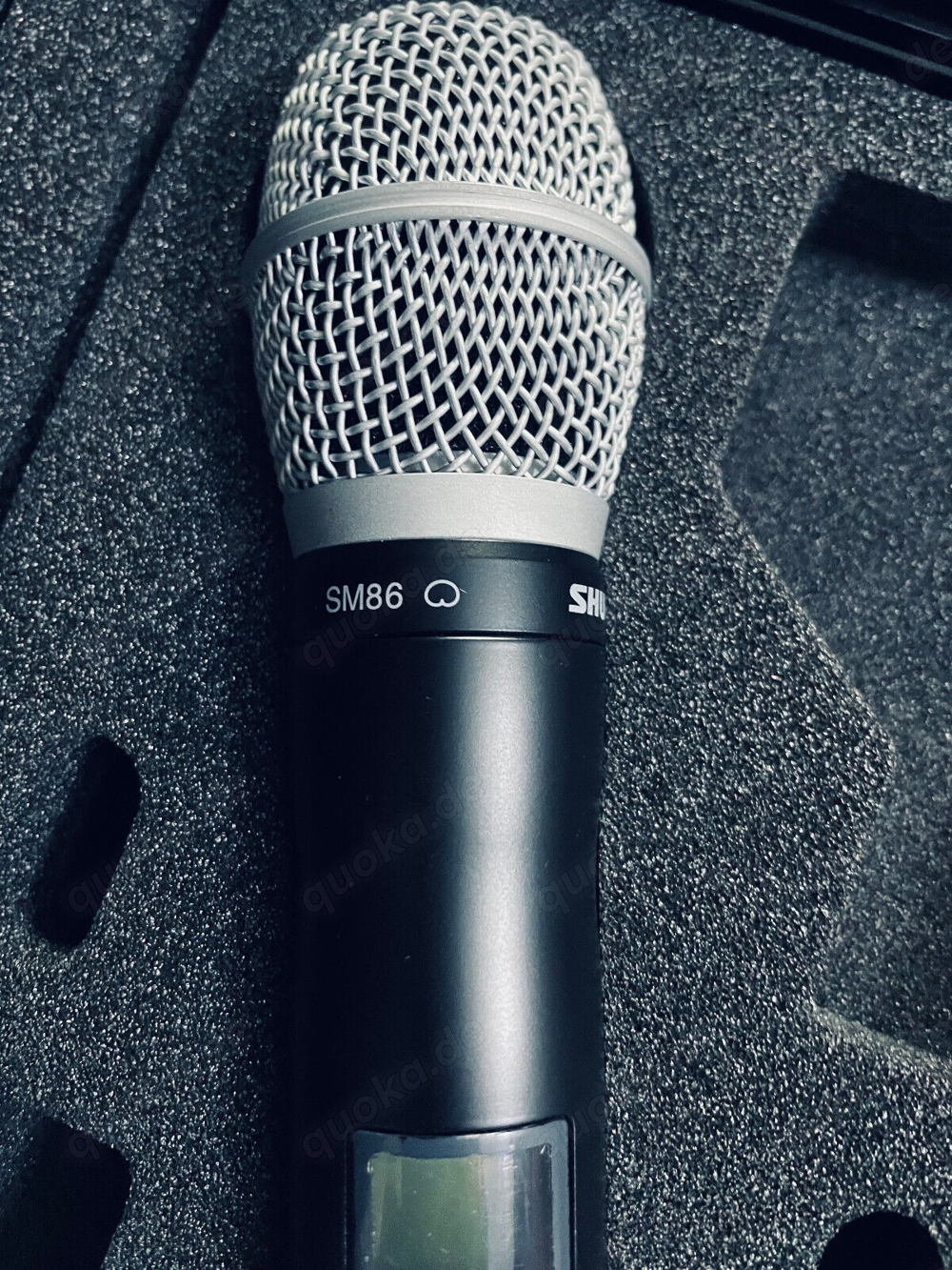 SHURE UR4D -R9-790-865MHz + 2 X UR2 mit 2 X SM86 Kapsel(Wie Neu )vollfunktion !