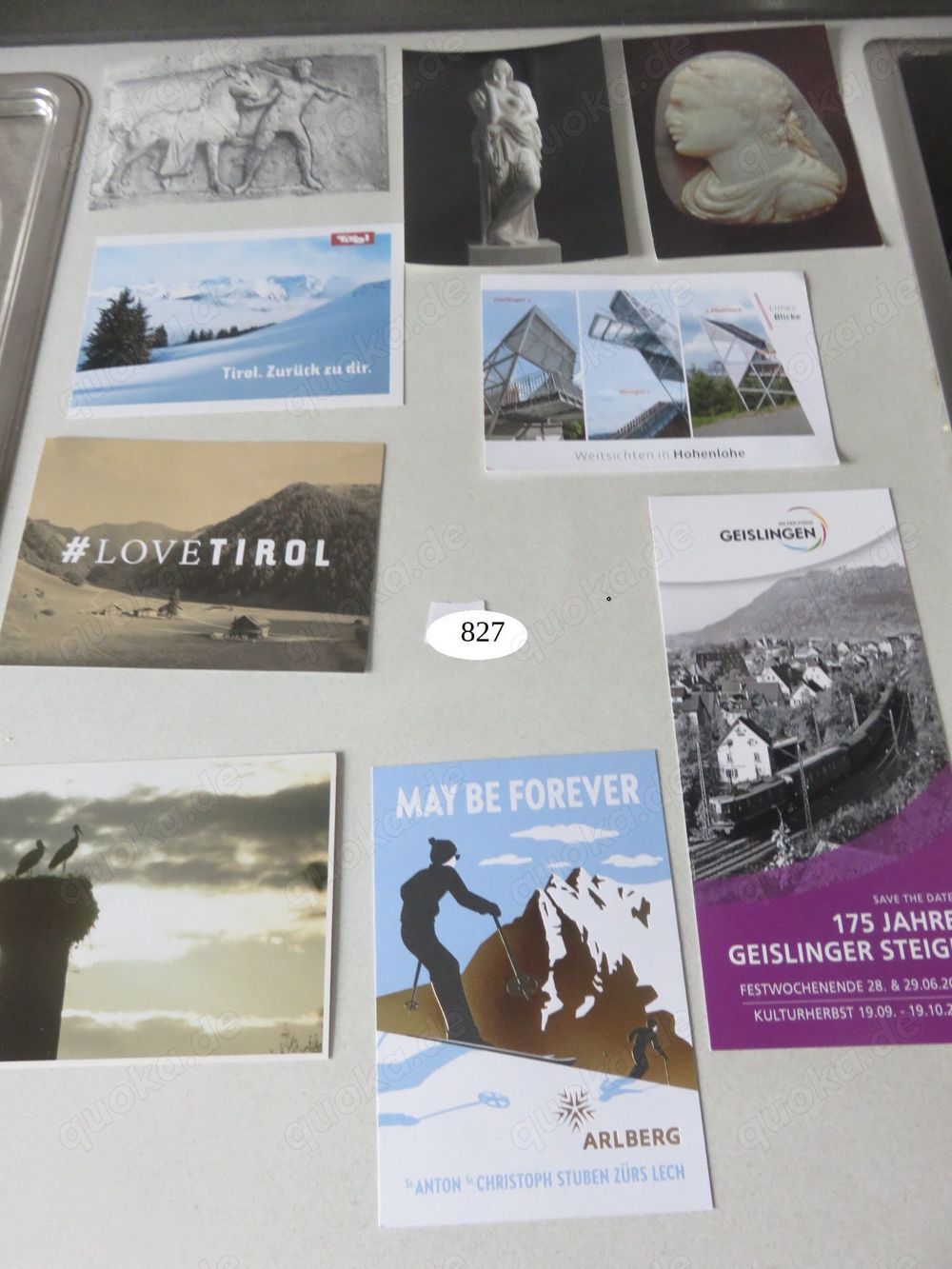 Postkarten schwarz weiß zu verschenken