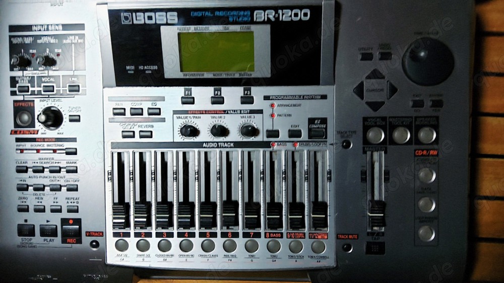 Boss recording Studio mit CD Brenner und 2 JBL Aktiv Boxen 