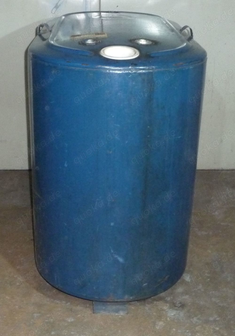 Dieseltank, blau, Tankstelle, Hoftankstelle, Fass, Tank, Dieselfass