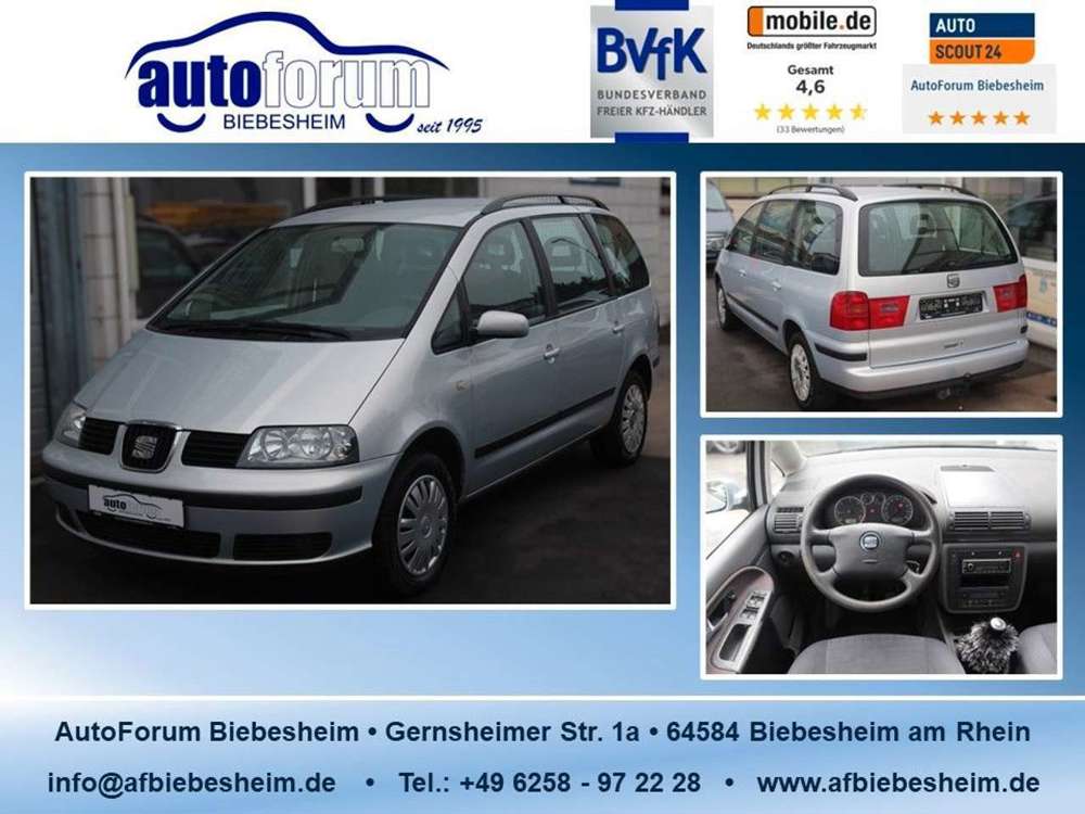 SEAT Alhambra Stella 1.9 TDI Klimaautomatik*AHK