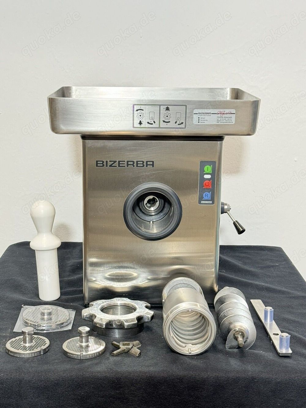 Bizerba FW N22 Fleischwolf Tischwolf Meat Mincer NEUWERTIG BJ 2021 Hack Wolf