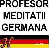 Profesor ofer meditatii (si online prin Teams) la limba Germana, sedinta demonstrativa