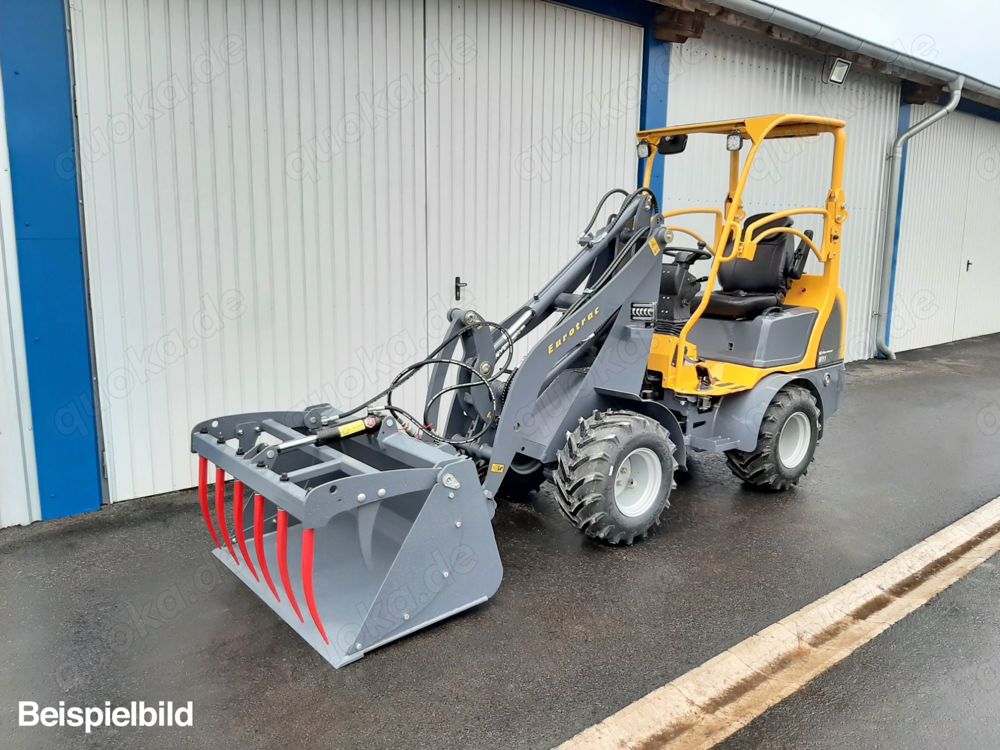 26 PS Eurotrac Hoflader 2,90m Arm Radlader W11Schutzdach, 3.&4. Steuerkreis