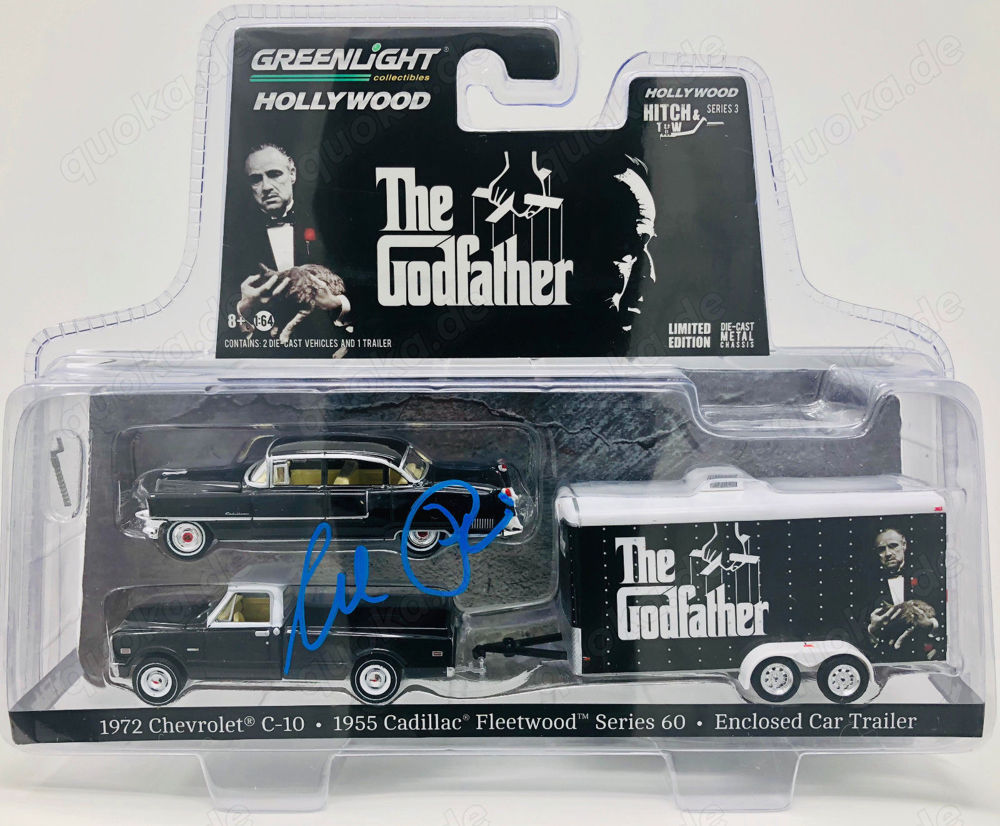 Al Pacino Autogramm Signiert The Godfather 1:64 Die Cast Car Auto Beckett COA 