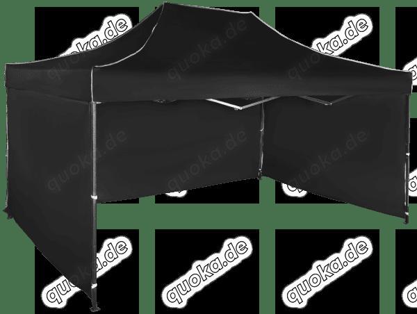 Faltzelt 3x4,5m - aluminium-hexagonkonstruktion