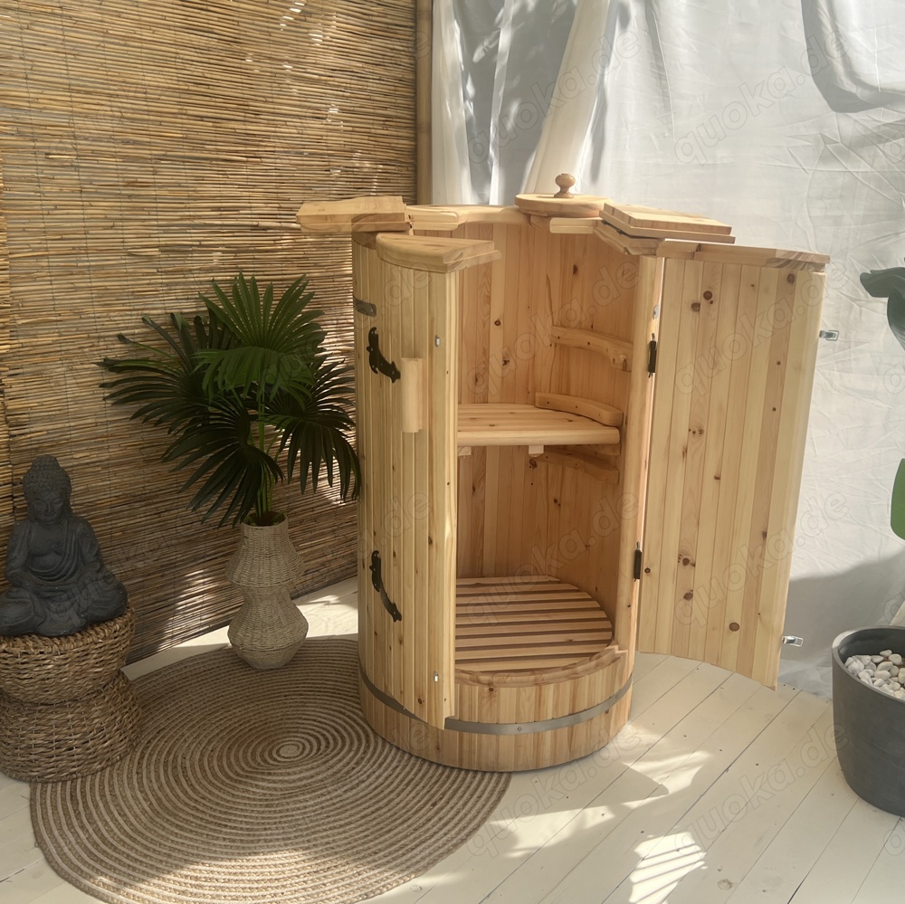Mini-Sauna für den Balkon, Sauna für Zuhause oder das Badezimmer, Innensauna, Mini Dampfbad Mini-Sauna für den Balkon, Sauna für Zuhause oder das Badezimmer, Innensauna, Mini Dampfbad