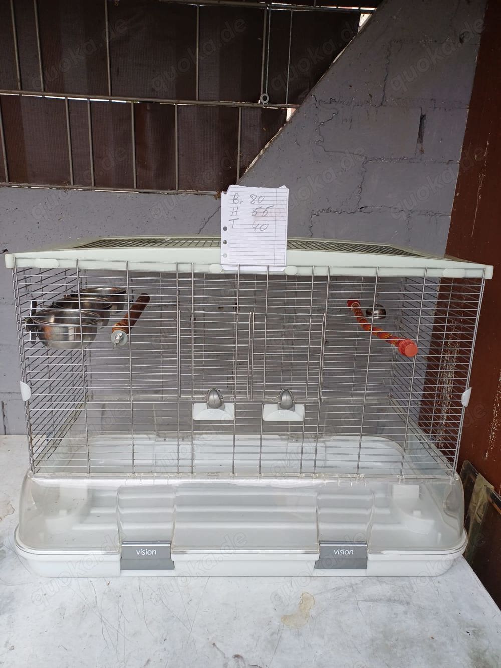 Käfig für Kleinvögel Kanarien, Wellensittiche, usw. 80x55x40cm Käfig für Kleinvögel Kanarien, Wellensittiche, usw. 80x55x40cm