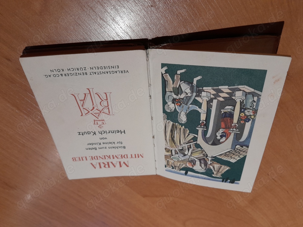 Büchlein  Maria mit dem Kinde lieb  aus 1956