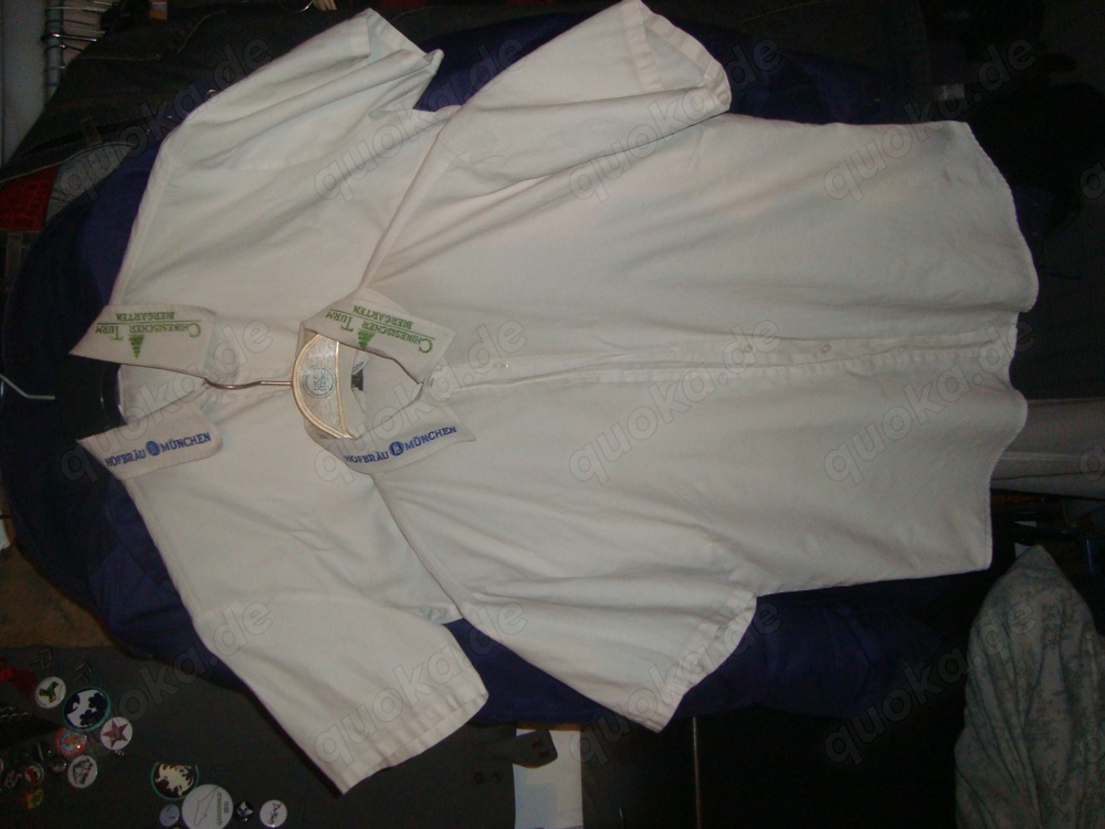  2 hofbräu münchen chinesischer turm biergarten hemden kurzärmlig fruit of the loom gr.m+l