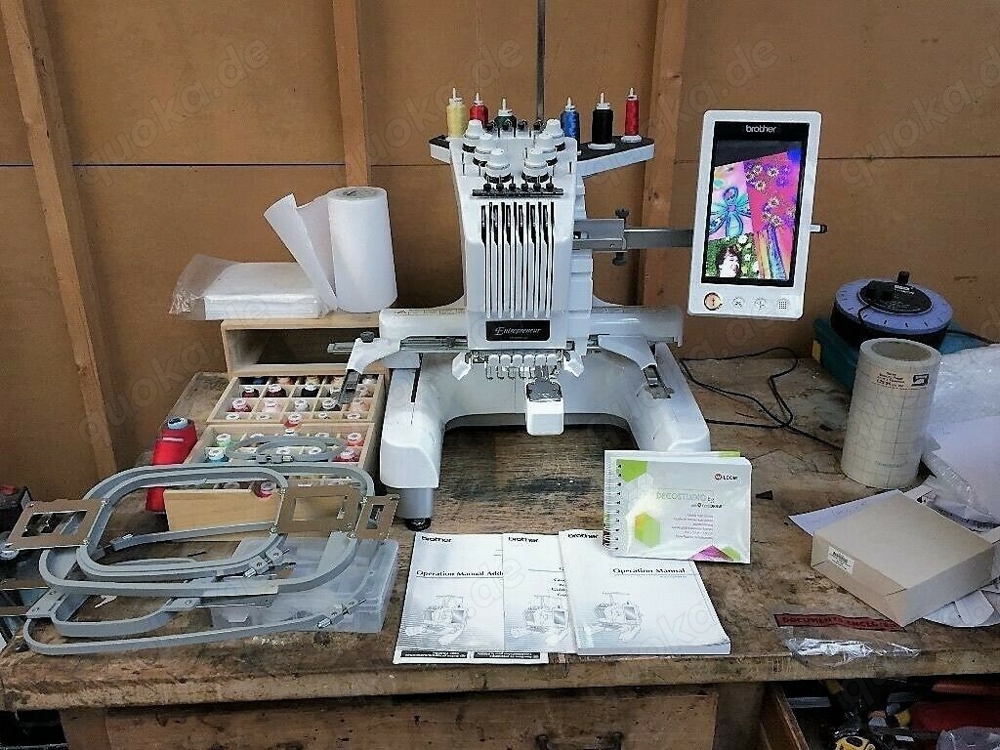 Brother PR650e Entrepreneur Professionelle Stickmaschine mit Garantie bis 2022